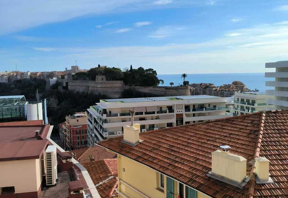 3 pièces spacieux à Monaco, calme et sérénité, excellent état et vue Panoramique